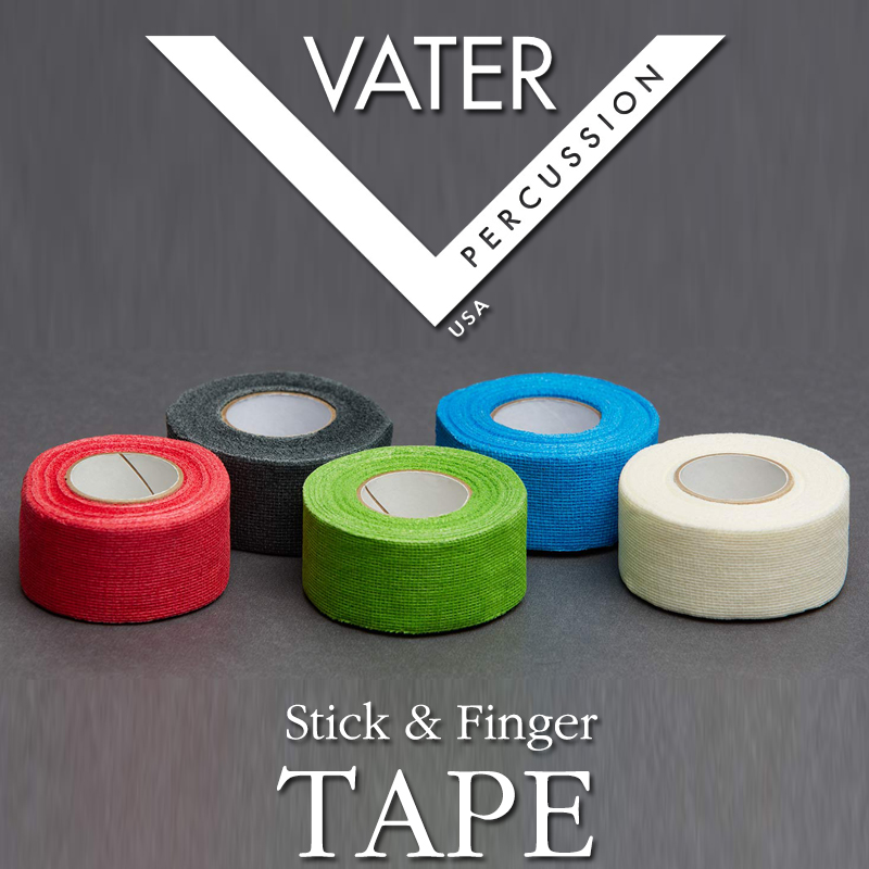 [★드럼채널★] Vater Stick & Finger Tape (손과 스틱에 모두 사용가능!) 색상5종 / VST